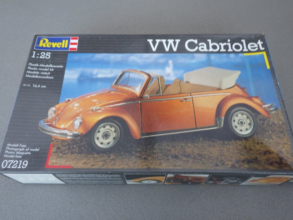 Revell 07219 VW Beetle Cabriolet NIEUW, Auto, Revell, Groter dan 1:32, Nieuw