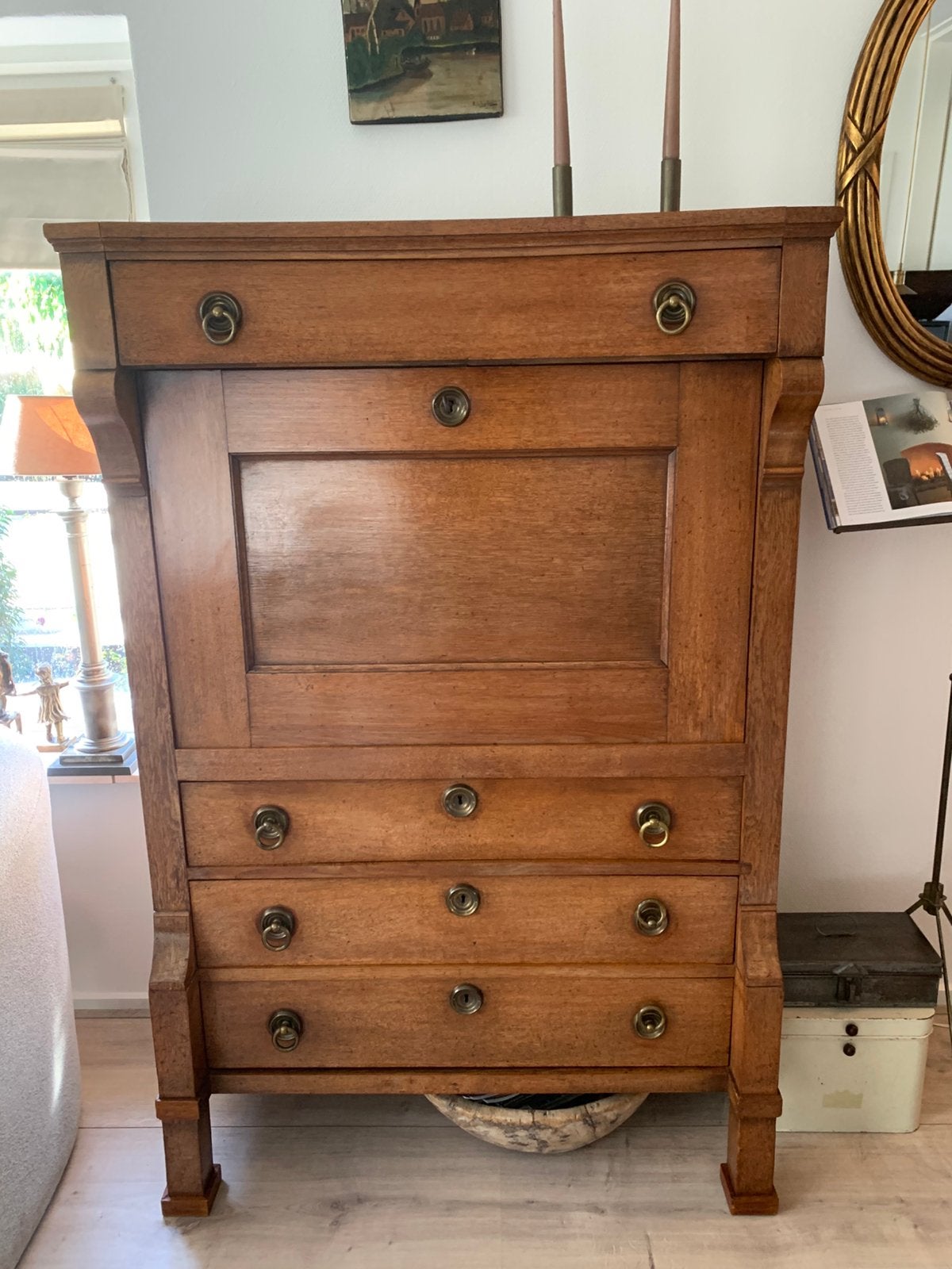Secretaire empire, Ophalen, Gebruikt, Empire