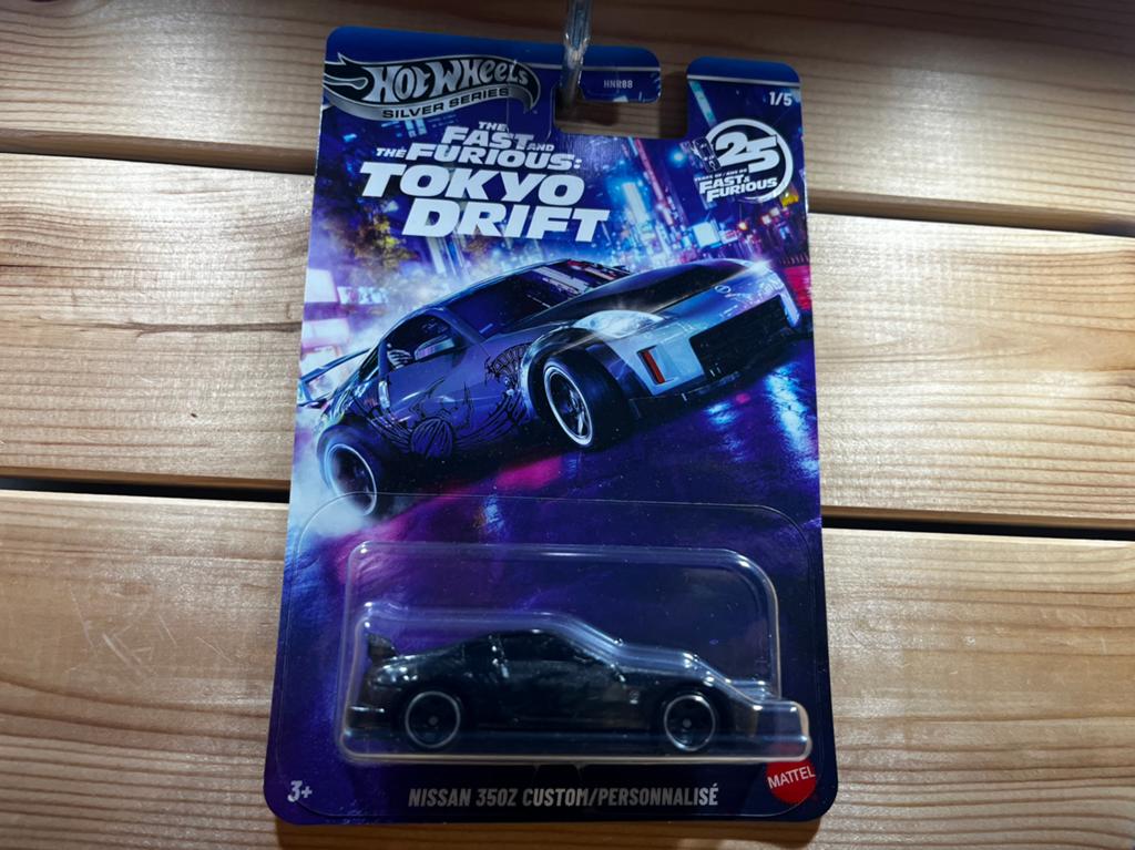 Nissan 350Z Custom hotwheels Fast & Furious, Ophalen of Verzenden, Zo goed als nieuw, Auto