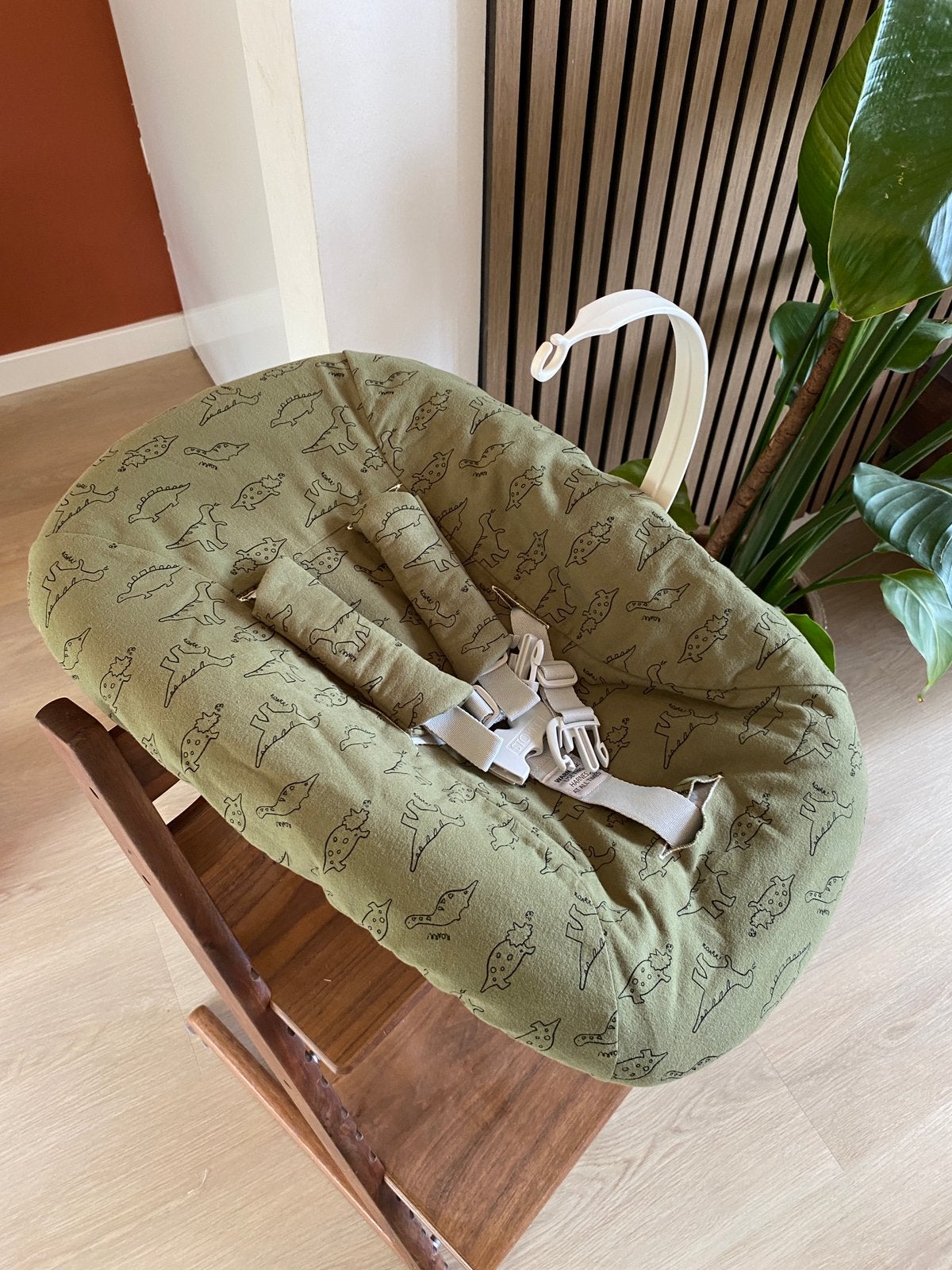 Dino’s hoes voor Newborn set van stokke - van katoen, Ophalen of Verzenden, Nieuw, Meegroeistoel, Stoelverkleiner
