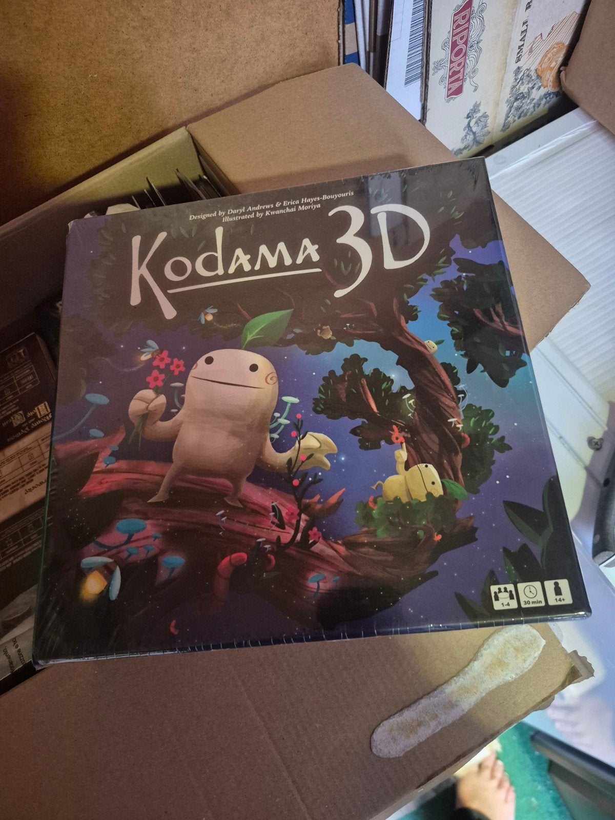 Kodama 3D Bordspel Kickstarter edition - Nieuw in Seal, Een of twee spelers, Ophalen of Verzenden, Nieuw, Indie Boards & Cards