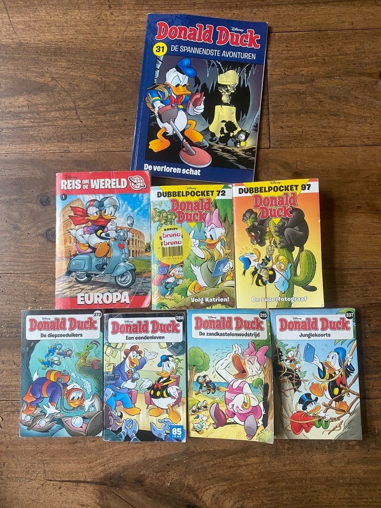 Donald Duck pockets, Meerdere stripboeken, Ophalen, Gelezen