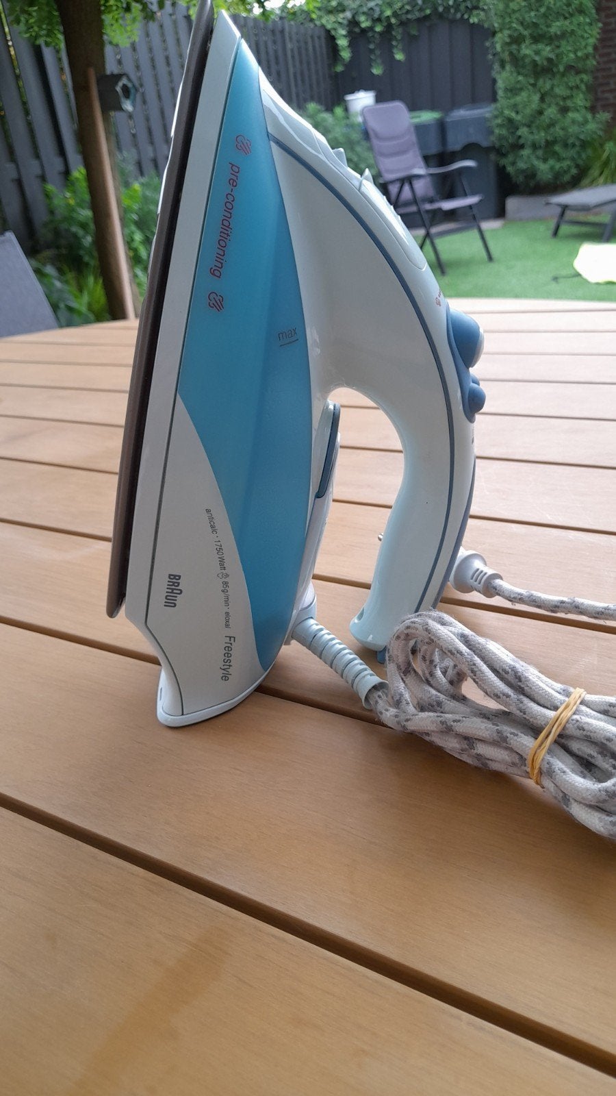 Braun Freestyle Strijkijzer - Werkt perfect!, Ophalen of Verzenden, Gebruikt, Strijkijzer met snoer