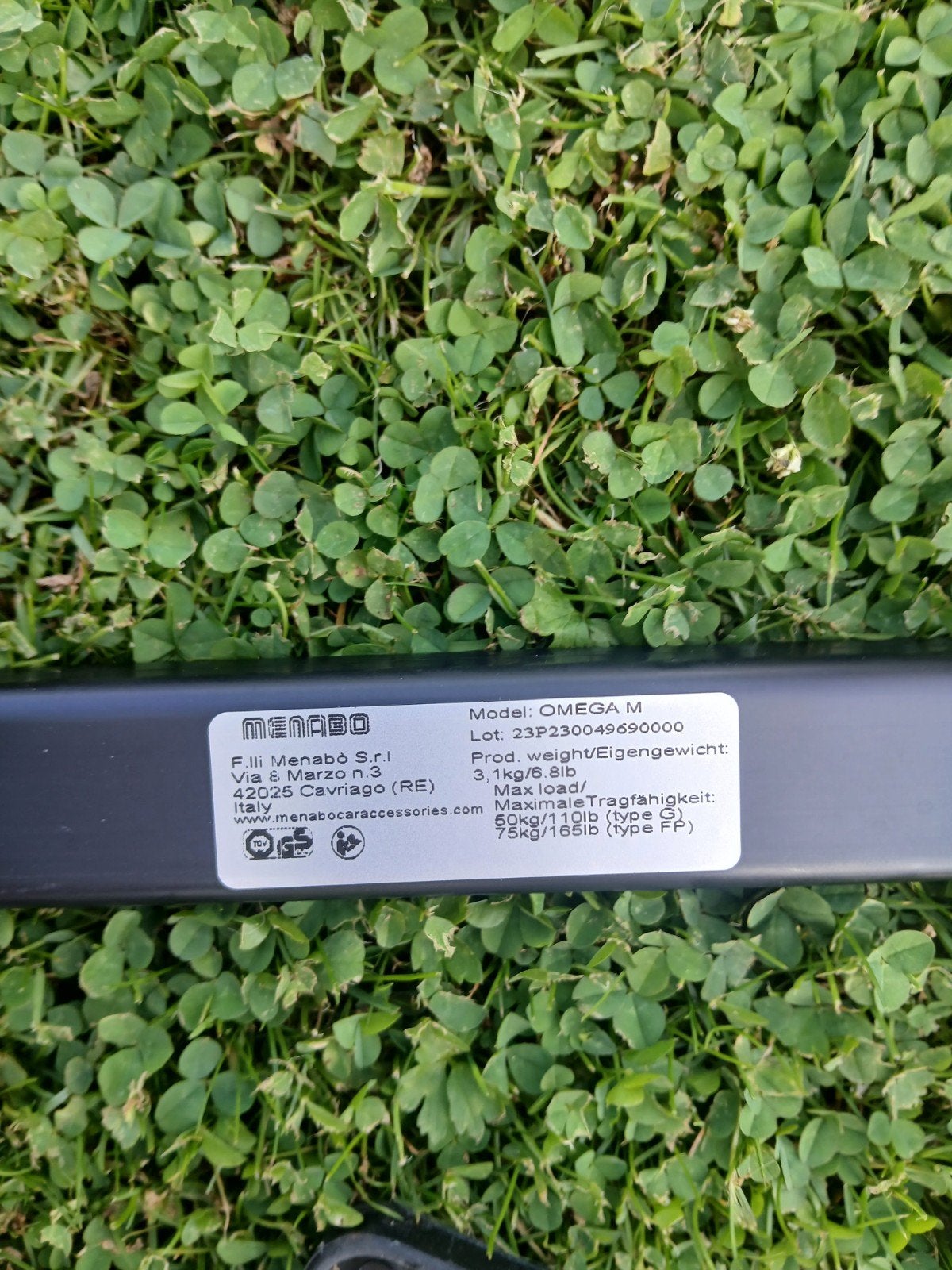 Menabo Omega M Perfectfit dakdragers, Auto diversen, Dakdragers, Ophalen of Verzenden, Gebruikt