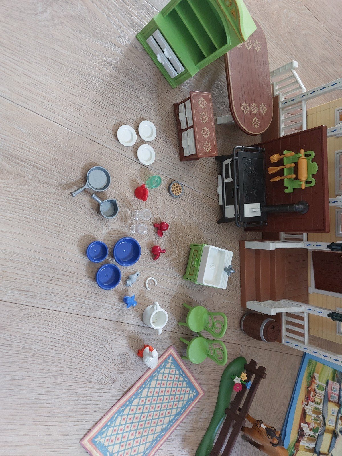 Playmobil Spirit huis + Spirit slaapkamer (z.g.a.n.), Gebouw, Complete set, Ophalen of Verzenden, Zo goed als nieuw