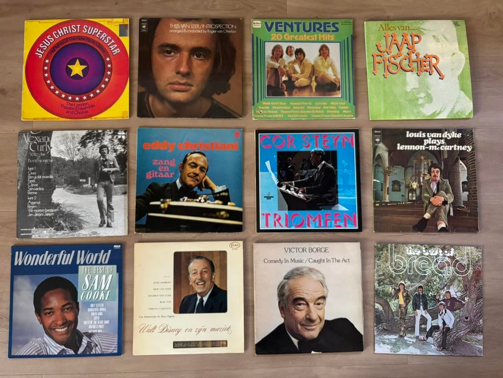 Diverse LP's: Pop, Rock, Jazz & Meer (12 inch), Cd's en Dvd's, Vinyl | Overige Vinyl, Ophalen of Verzenden, Gebruikt, 12 inch