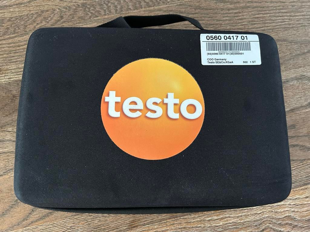 Testo 417 Vleugelrad-anemometer met app-koppeling, Ophalen of Verzenden, Nieuw, Overige meters
