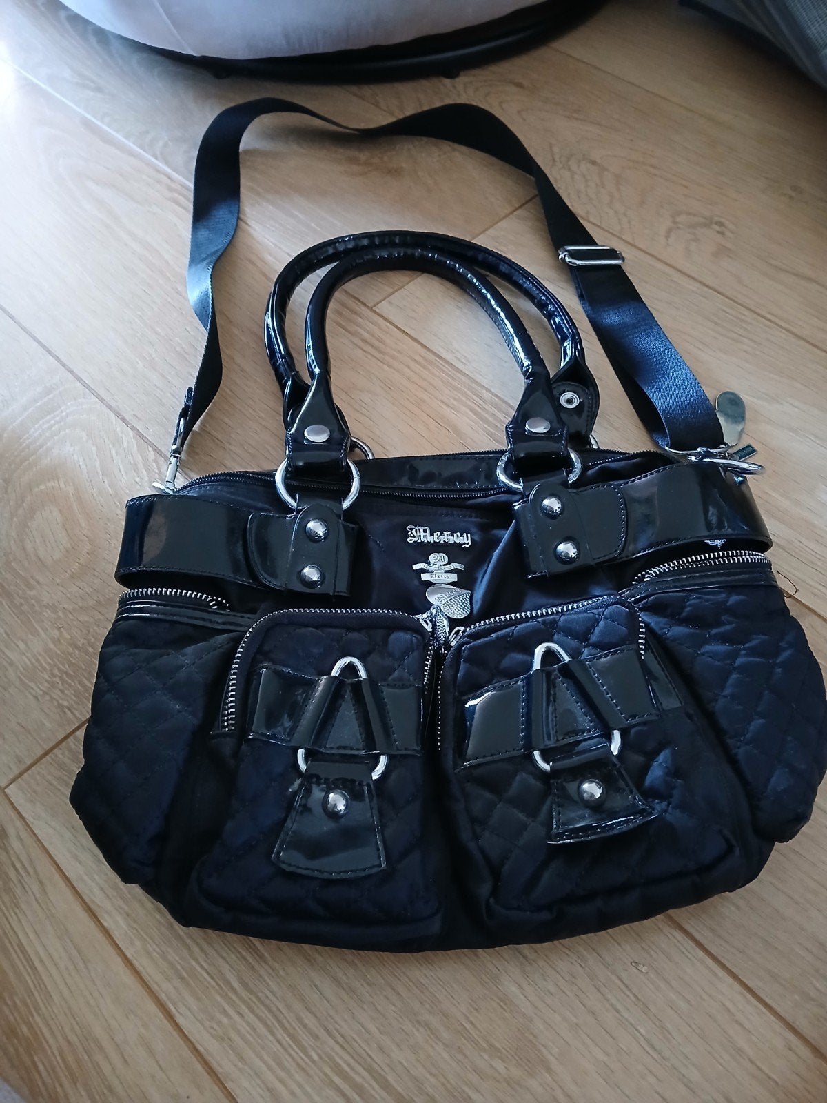 Uniek Vintage Y2K Mercy Handtas, Ophalen of Verzenden, Nieuw, Zwart, Handtas