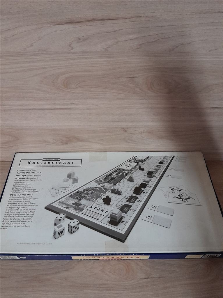 ga verder naar kalverstraat - monopoly - s5208, Verzenden, Zo goed als nieuw