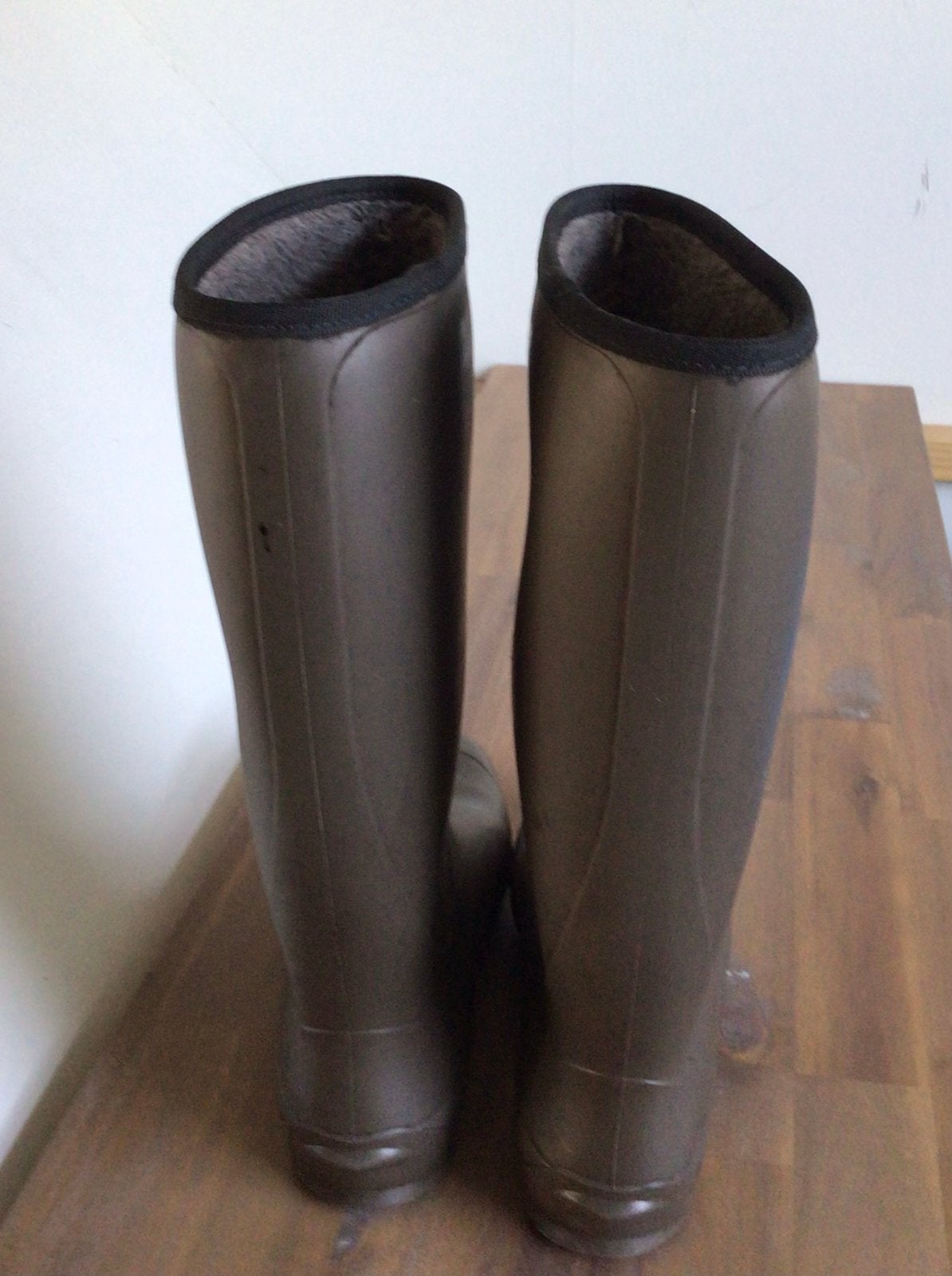Warme regenlaarzen merk Solognac decathlon maat 39 / 38, Ophalen of Verzenden, Zo goed als nieuw, Regenlaarzen