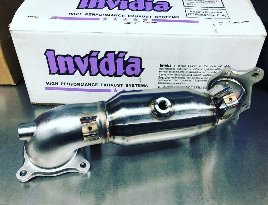 Invidia high-flow race cat - Honda Civic Type-R FK8 17+, Ophalen of Verzenden