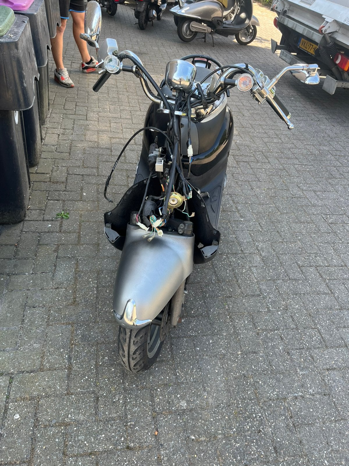 Loop of dloop scooters te koop, Ophalen