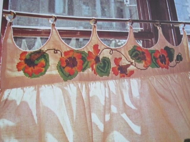 Borduurpatroon  Bloemenrand  nr 1982 do, Verzenden, Zo goed als nieuw, Handborduren, Patroon