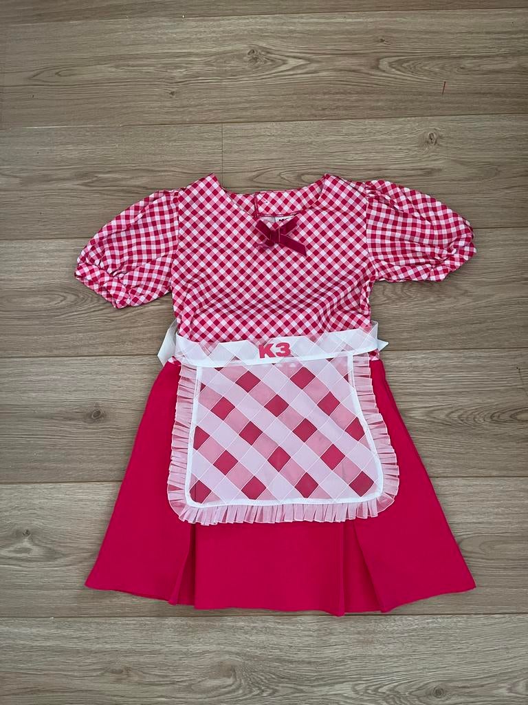 K3 jurkje De Drie Biggetjes - maat 152 - Zo goed als nieuw, Kinderen en Baby's, Carnavalskleding en Verkleedspullen, Ophalen of Verzenden