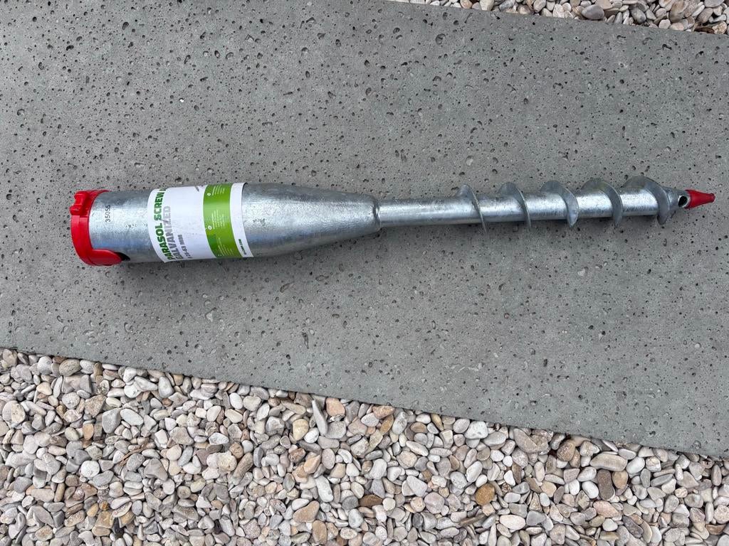 Bo-Camp Parasol Grondanker Verzinkt - Ø 25-63 mm, Ophalen of Verzenden, Nieuw