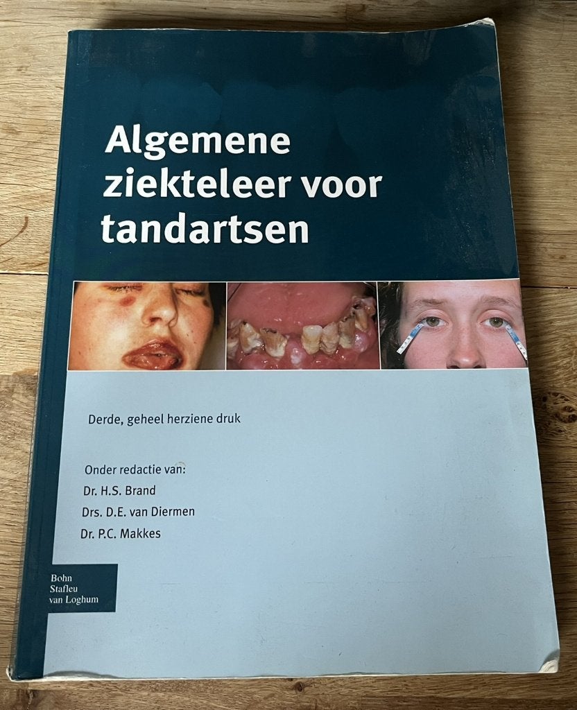 Algemene ziekteleer voor tandartsen Brand van Diermen Makkes, Ophalen of Verzenden, Beta, Zo goed als nieuw, HBO