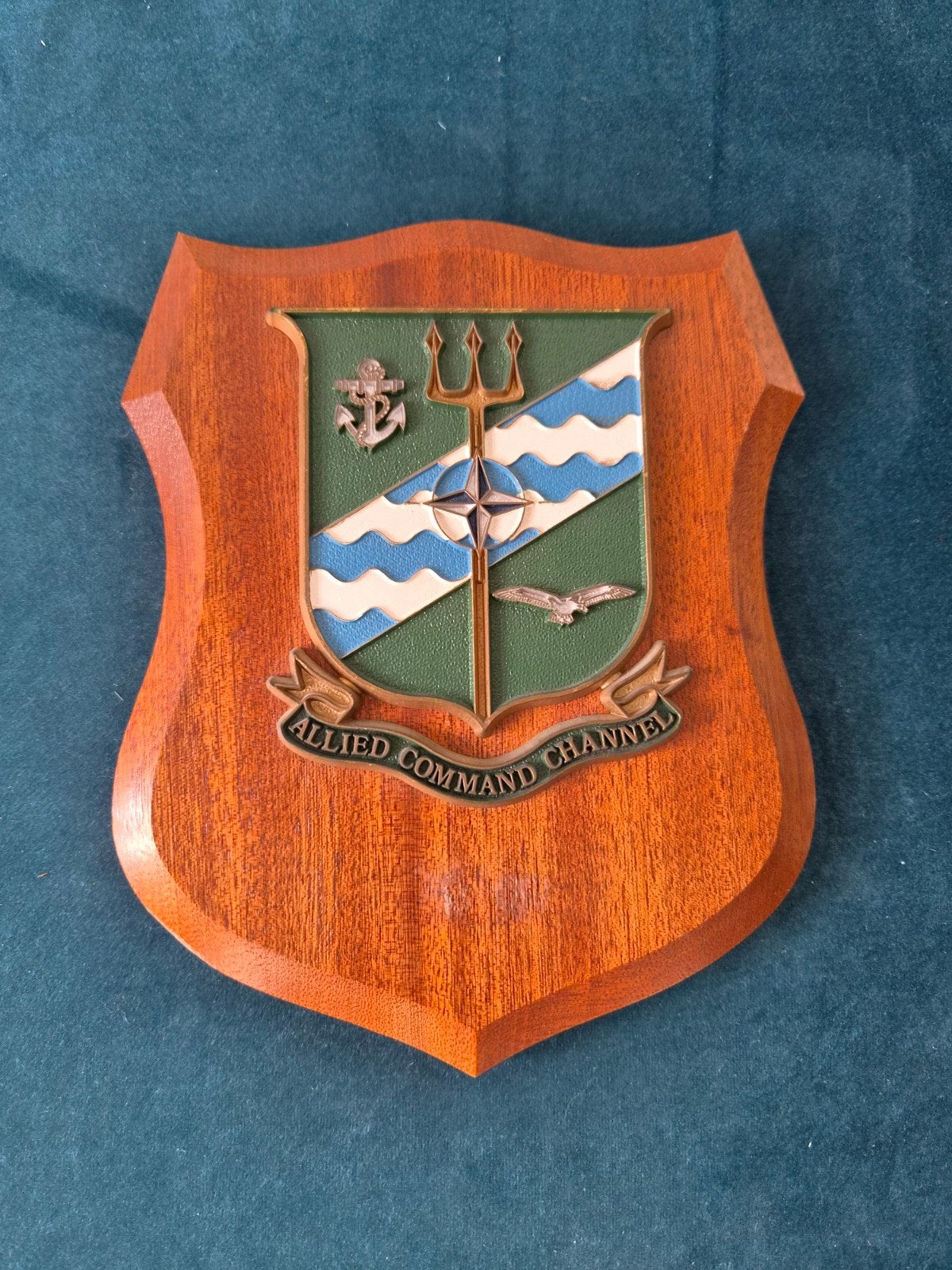 Wapenschild Allied Command Channel NAVO, Verzenden, Landmacht, Nederland, Embleem of Badge