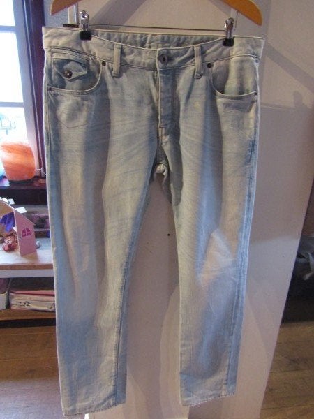 G227 G-Star Raw mt W36  jeans model GS1 Morris low straight, W36 - W38 (confectie 52/54), Zo goed als nieuw, G-Star RAW, Verzenden