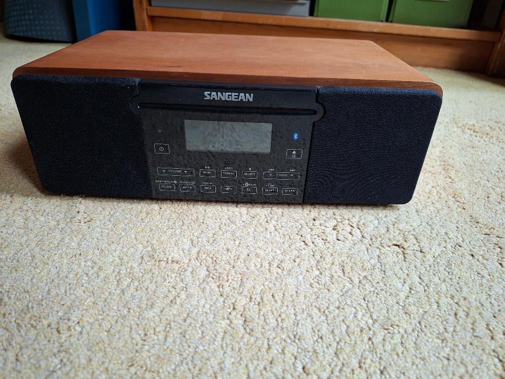 Sangean DDR-53BT, Radio met FM, DAB, CD-speler, Bluetooth, Audio, Tv en Foto, Radio's, Ophalen of Verzenden, Nieuw