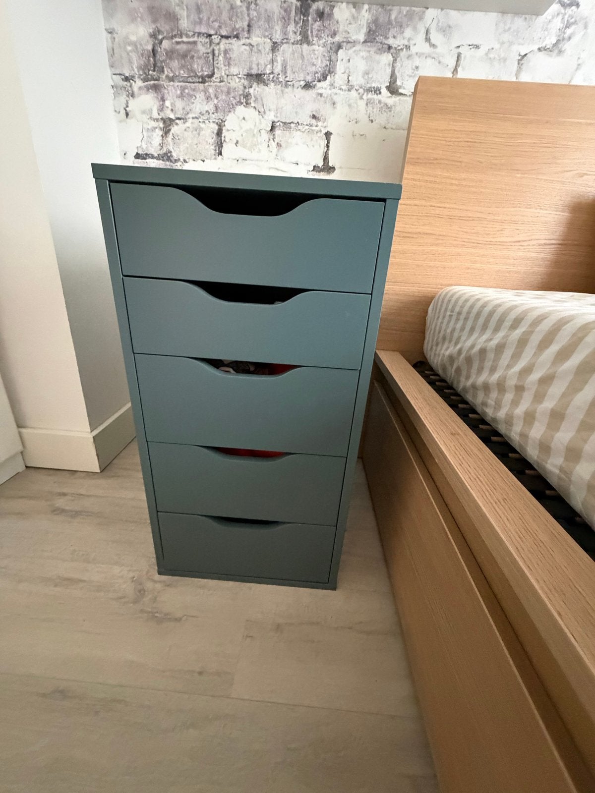 Ladekast IKEA met 5 lades Ideaal voor slaapkamer of kantoor, Huis en Inrichting, Ophalen, 5 laden of meer, 100 tot 150 cm, 50 tot 100 cm