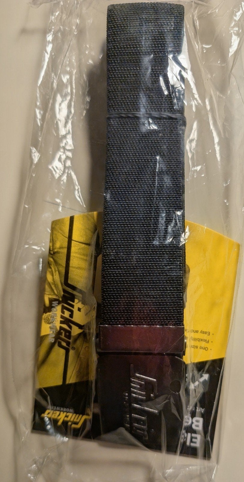 Snickers Workwear Werkriem / Riem (Elastisch / Duurzaam), Kleding | Heren, Ophalen of Verzenden, Nieuw, Zwart