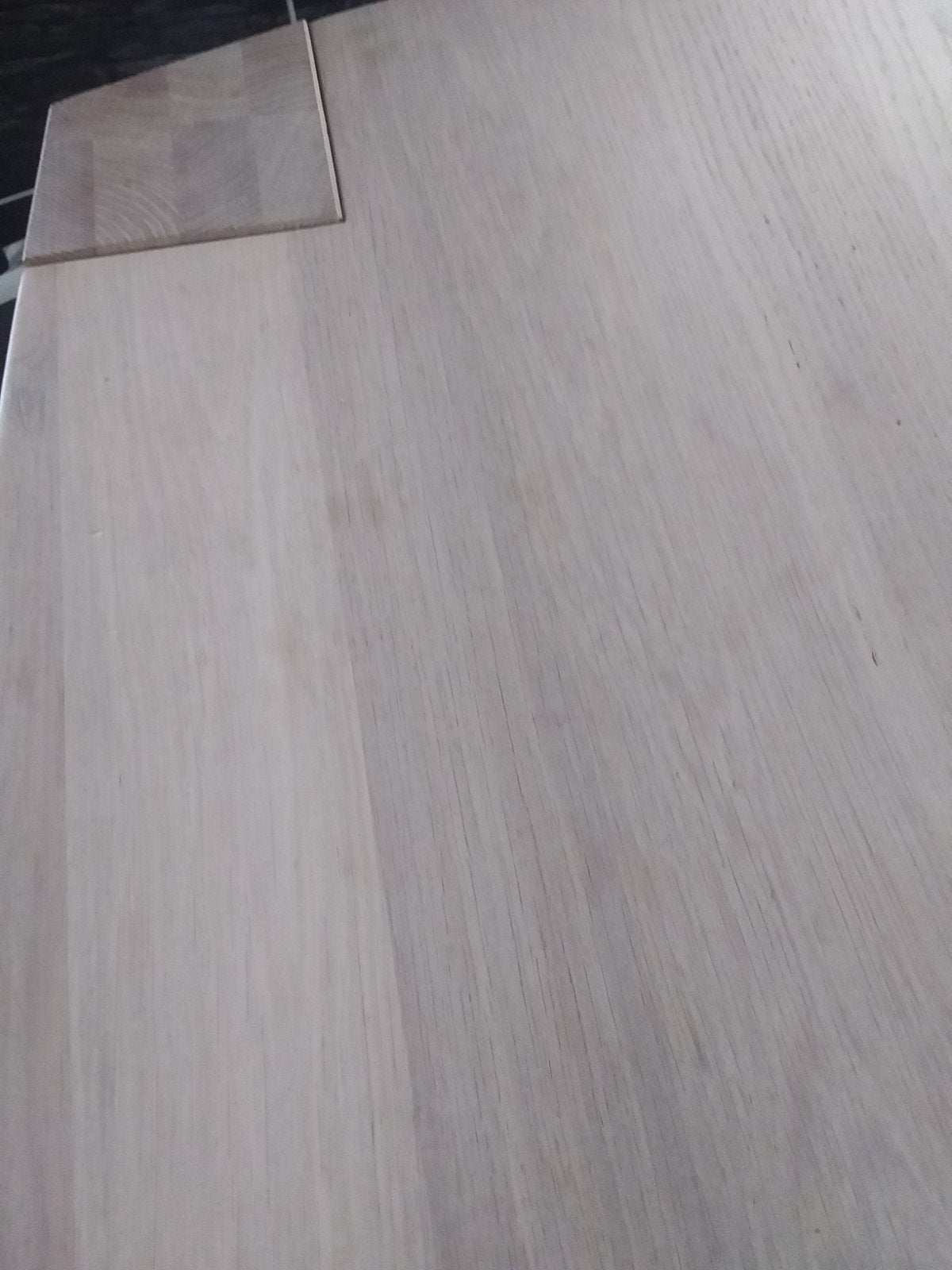 eettafel, beuken whitewash,  240x210,, Huis en Inrichting, Ophalen, Gebruikt, 200 cm of meer, 200 cm of meer