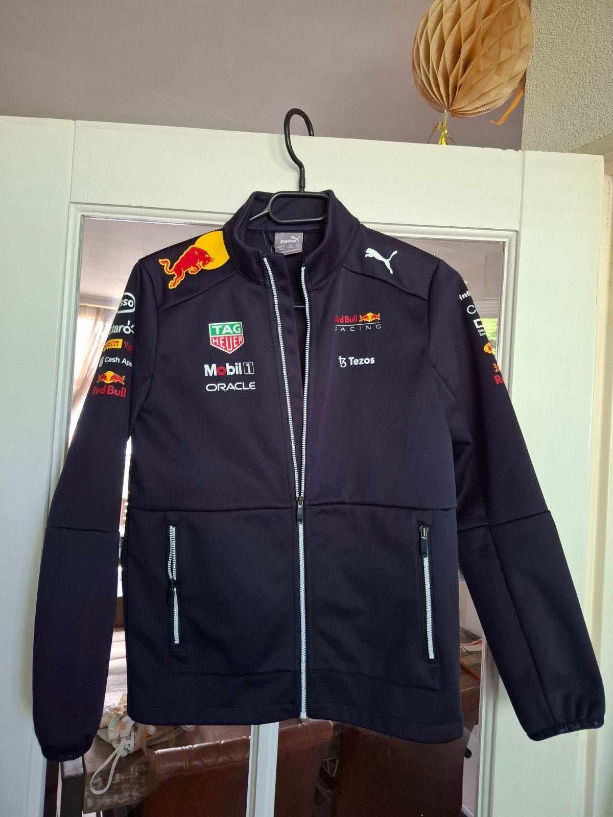 Originele Red Bull racing softshell jas. Maat 152., Jongen of Meisje, Puma, Ophalen of Verzenden, Zo goed als nieuw