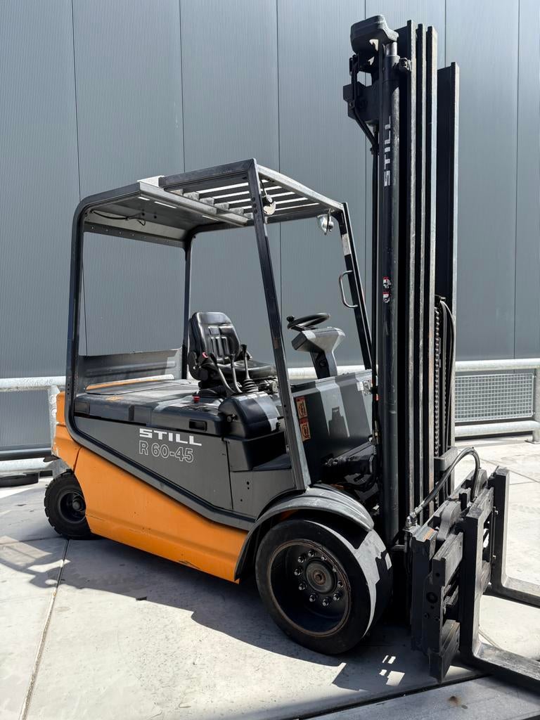 STILL R60-45 4500KG TRIPLEX 6,30M + VORKSPREIDER  9100UUR, Ophalen, Linde Toyota Hyster Komatsu Nissan jungheinrich Still Crown