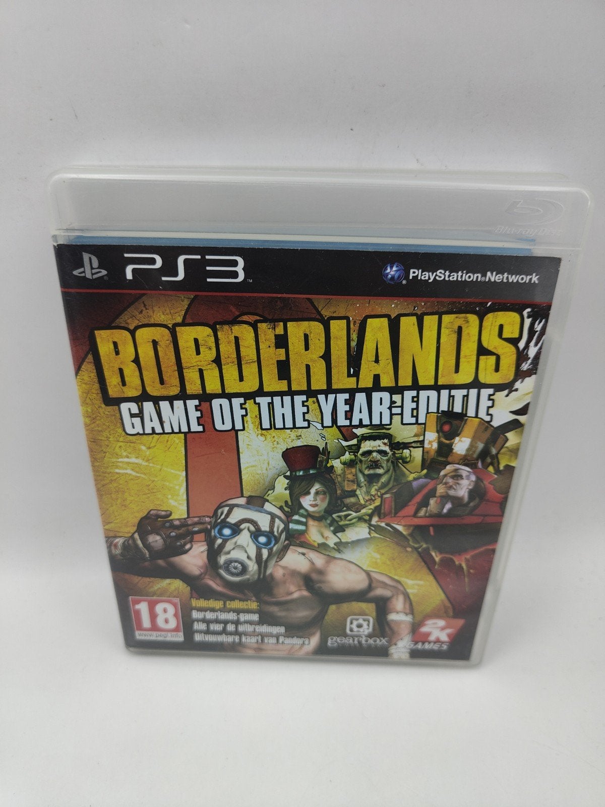 Borderlands Game of the Year Editie PS3, Gebruikt, Vanaf 18 jaar, Shooter, 1 speler