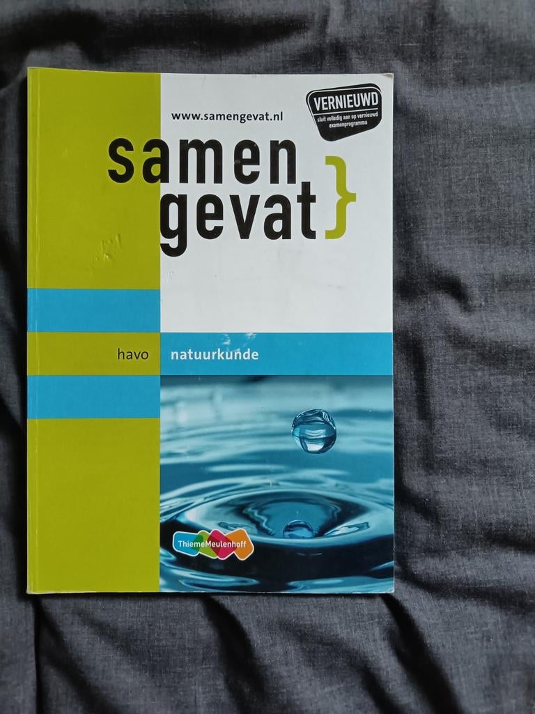Samengevat havo natuurkunde, Boeken, Schoolboeken, Gelezen, Natuurkunde, Ophalen of Verzenden, HAVO