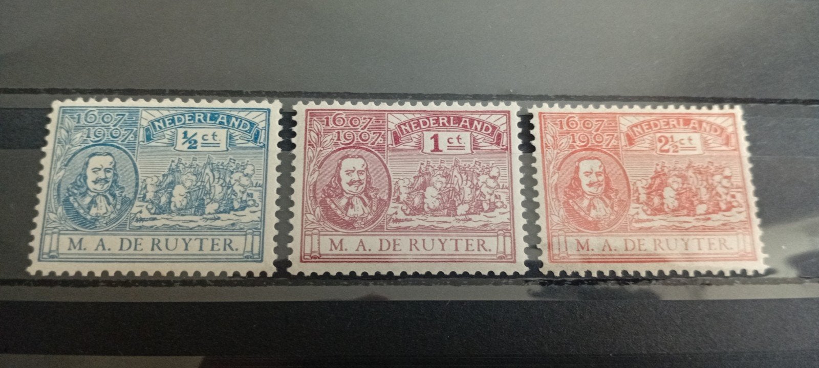 NVPH 87/89, postfris, Postzegels en Munten, Verzenden, T/m 1940, Postfris