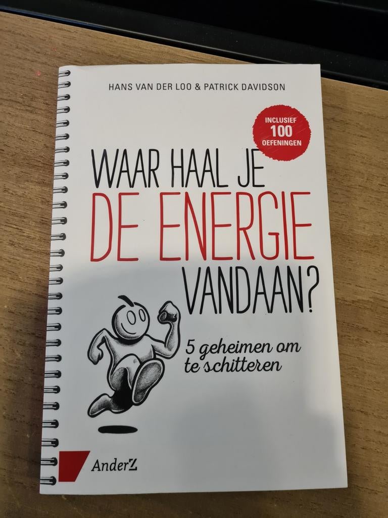 Patrick Davidson - Waar haal je de energie vandaan?, Sociale wetenschap, Ophalen of Verzenden, Zo goed als nieuw, Patrick Davidson; Hans van der Loo