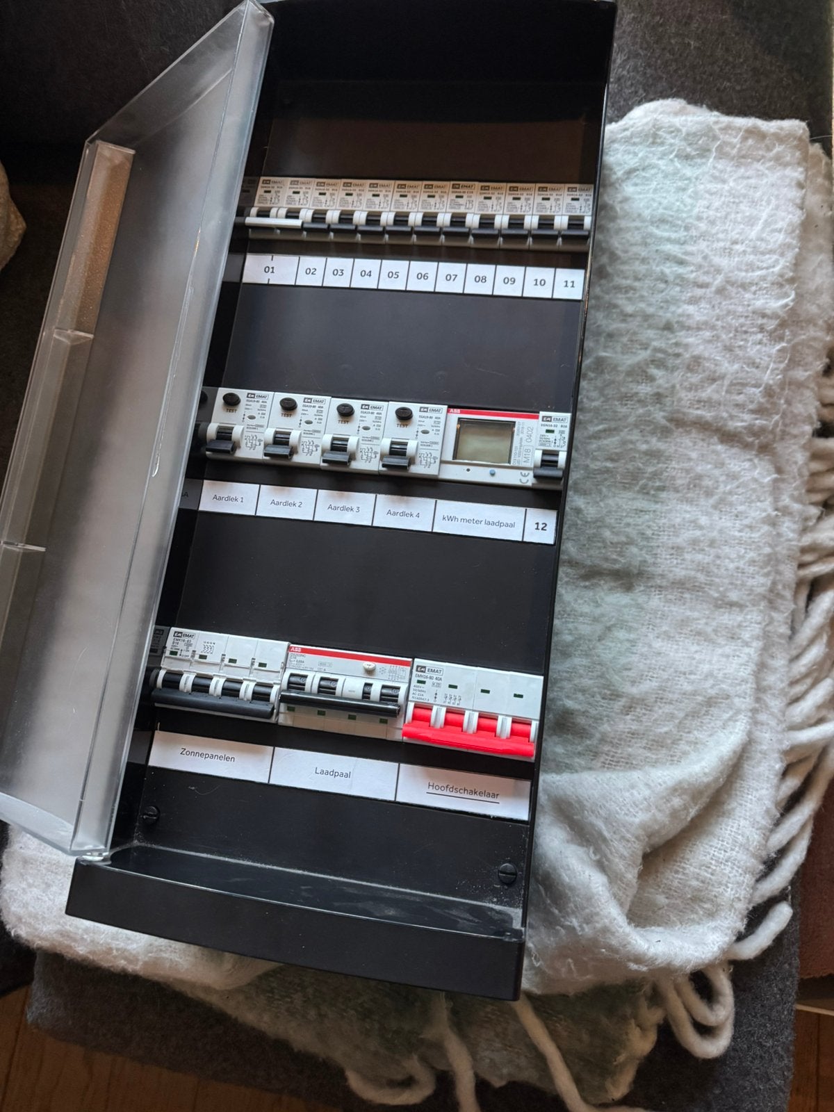 Eaton 3 fase groepenkast, Ophalen of Verzenden, Gebruikt, Groepenkast