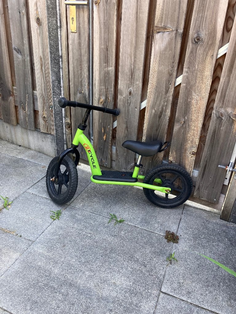 Loopfietsje, Ophalen, Gebruikt