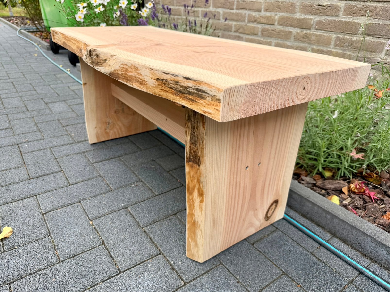 Leuk robuust tuinbankje - 100cm (nieuw), Tuin en Terras, Ophalen, Nieuw, Hout