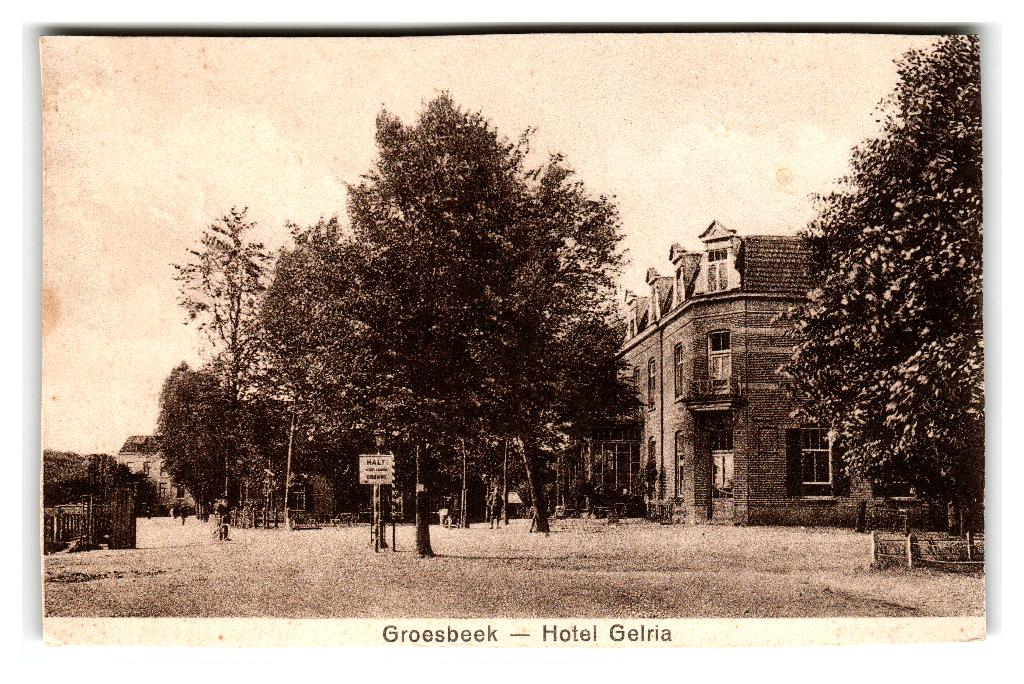 Groesbeek, Hotel Gelria. Lees beschrijving svp, Verzenden, Voor 1920, Ongelopen, Gelderland