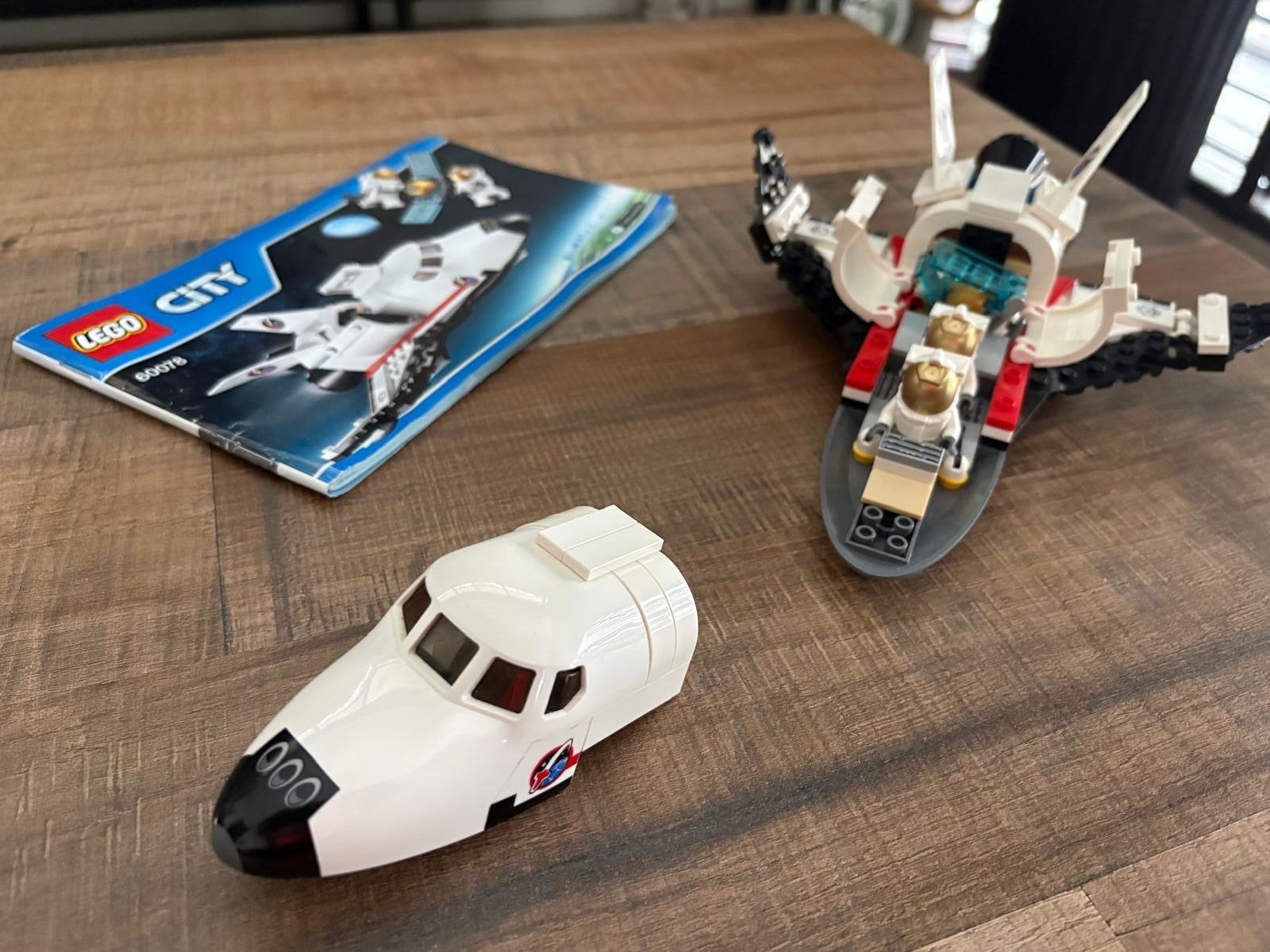 Lego City 60078 Ruimtevaartuig met instructieboekje, City, Lego, Ophalen of Verzenden, Zo goed als nieuw
