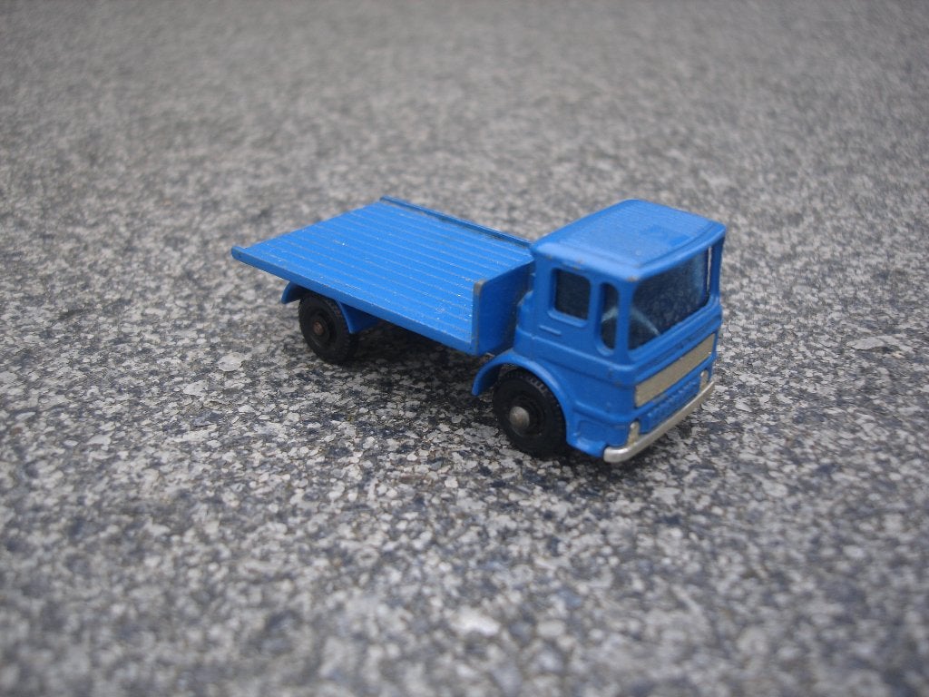 Matchbox Lesney Leyland site hut truck, serienr. 60, Ophalen of Verzenden, Zo goed als nieuw, Auto