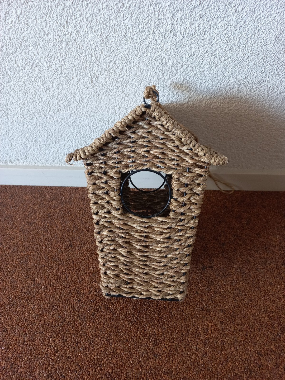 Decoratief vogelhuisje van zeegras, Ophalen of Verzenden, Nieuw