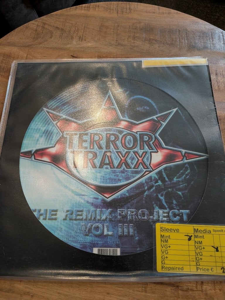 Various - The Remix Project Vol. 3, Gebruikt, Hardcore, Picture disc, Ophalen of Verzenden