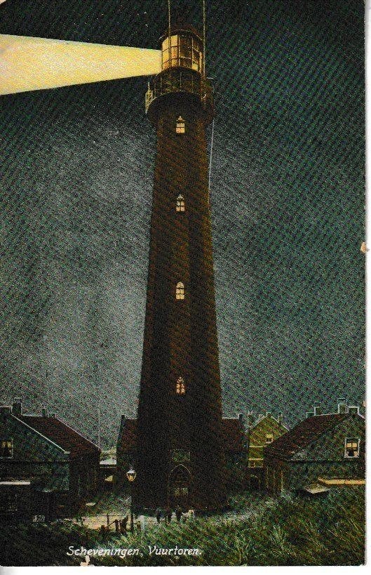 SCHEVENINGEN - VUURTOREN, Ophalen of Verzenden, Voor 1920, Gelopen, Zuid-Holland
