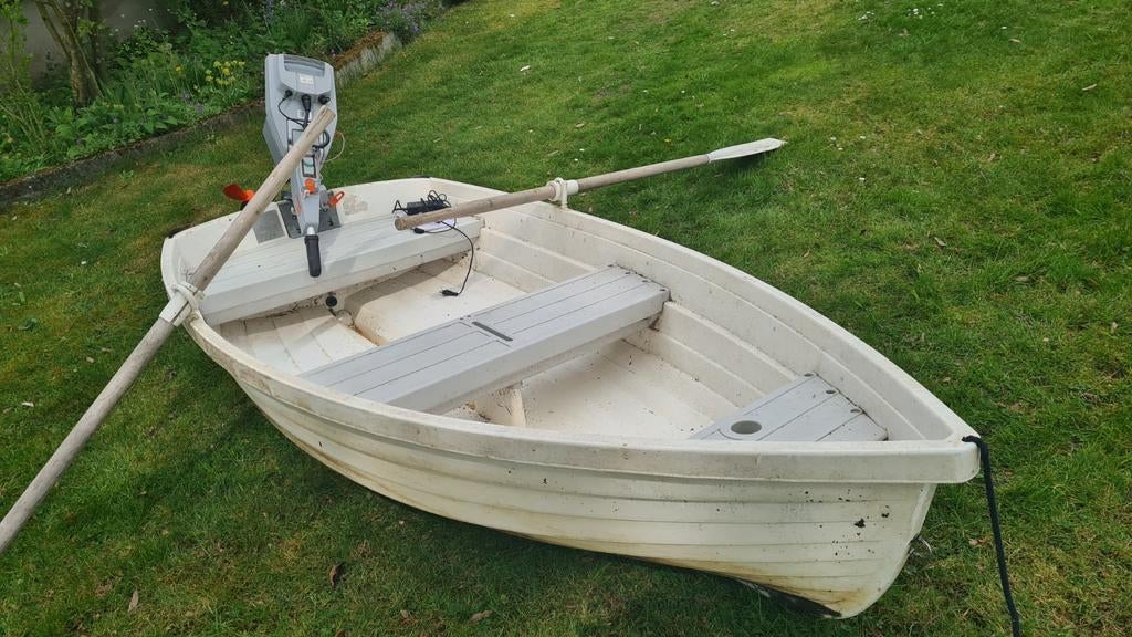 Walker bay 8 met torqeedo elektrische motor., Watersport en Boten, Ophalen, Gebruikt, Overige typen