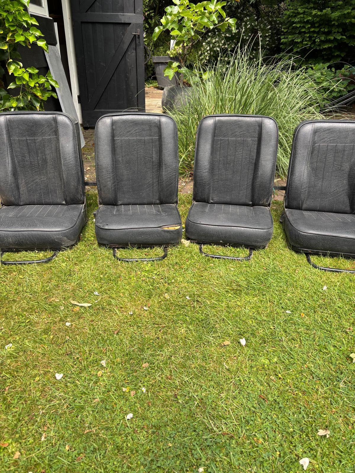Originele Land Rover Series stoelen set, 4 stuks, Auto-onderdelen, Ophalen, Gebruikt, Land Rover