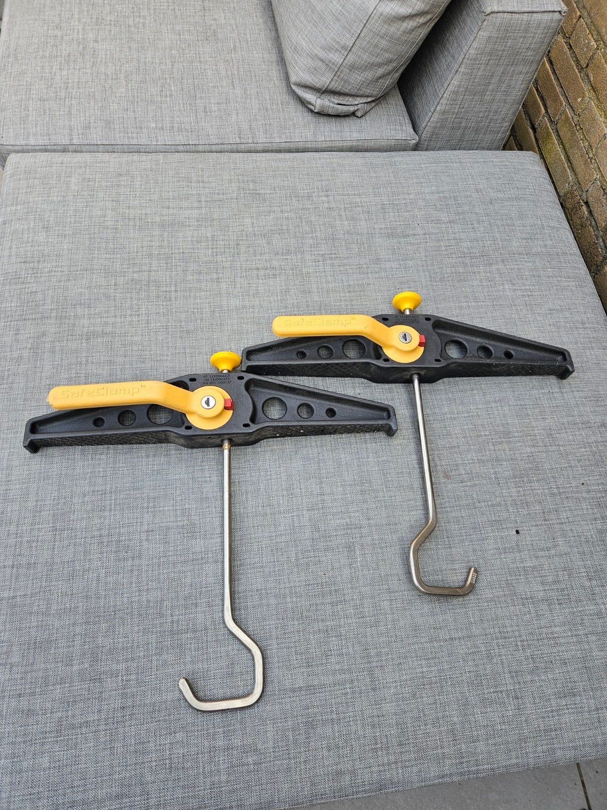 SafeClamp imperiaal klemmen (set van 2), Ophalen of Verzenden, Zo goed als nieuw