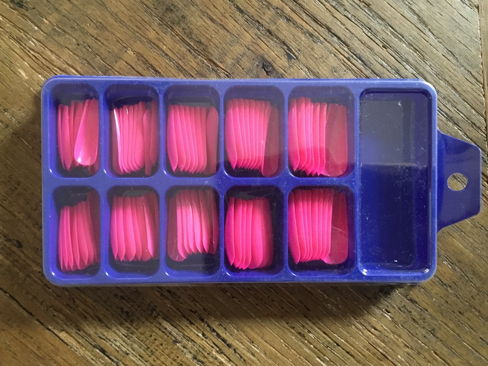 Nieuwe press on nails, plaknagels, mooie kleuren, Overige kleuren, Nieuw, Ophalen of Verzenden, Handen en Nagels