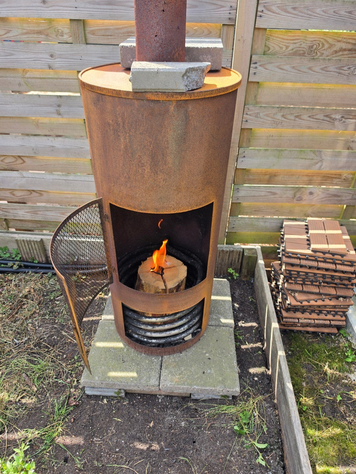 Zwembad kachel, Tuin en Terras, Ophalen, Gebruikt