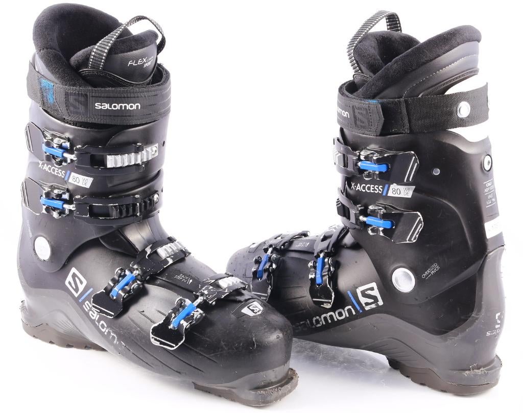47 47,5 EU skischoenen SALOMON X-ACCESS 80 WIDE, Sport en Fitness, Skiën en Langlaufen, 160 tot 180 cm, Gebruikt, Schoenen, Carve