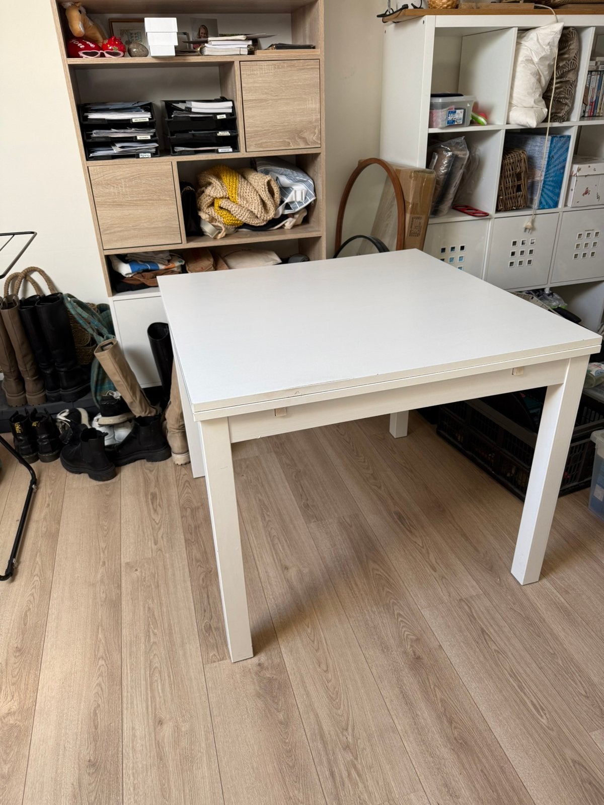 Tafel ikea Bjursta, Ophalen, 100 tot 150 cm, 50 tot 100 cm, Zo goed als nieuw