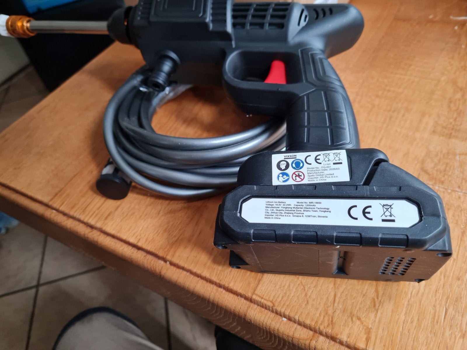 Accu hogedruk spuit nieuw, Ophalen of Verzenden
