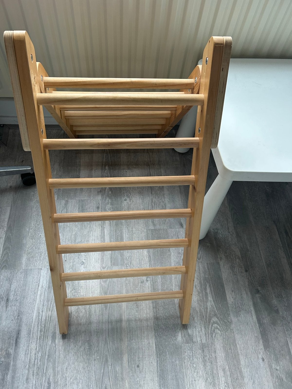 Houten Klimrek voor Kinderen - Pikler Driehoek Stijl, Ophalen, Zo goed als nieuw